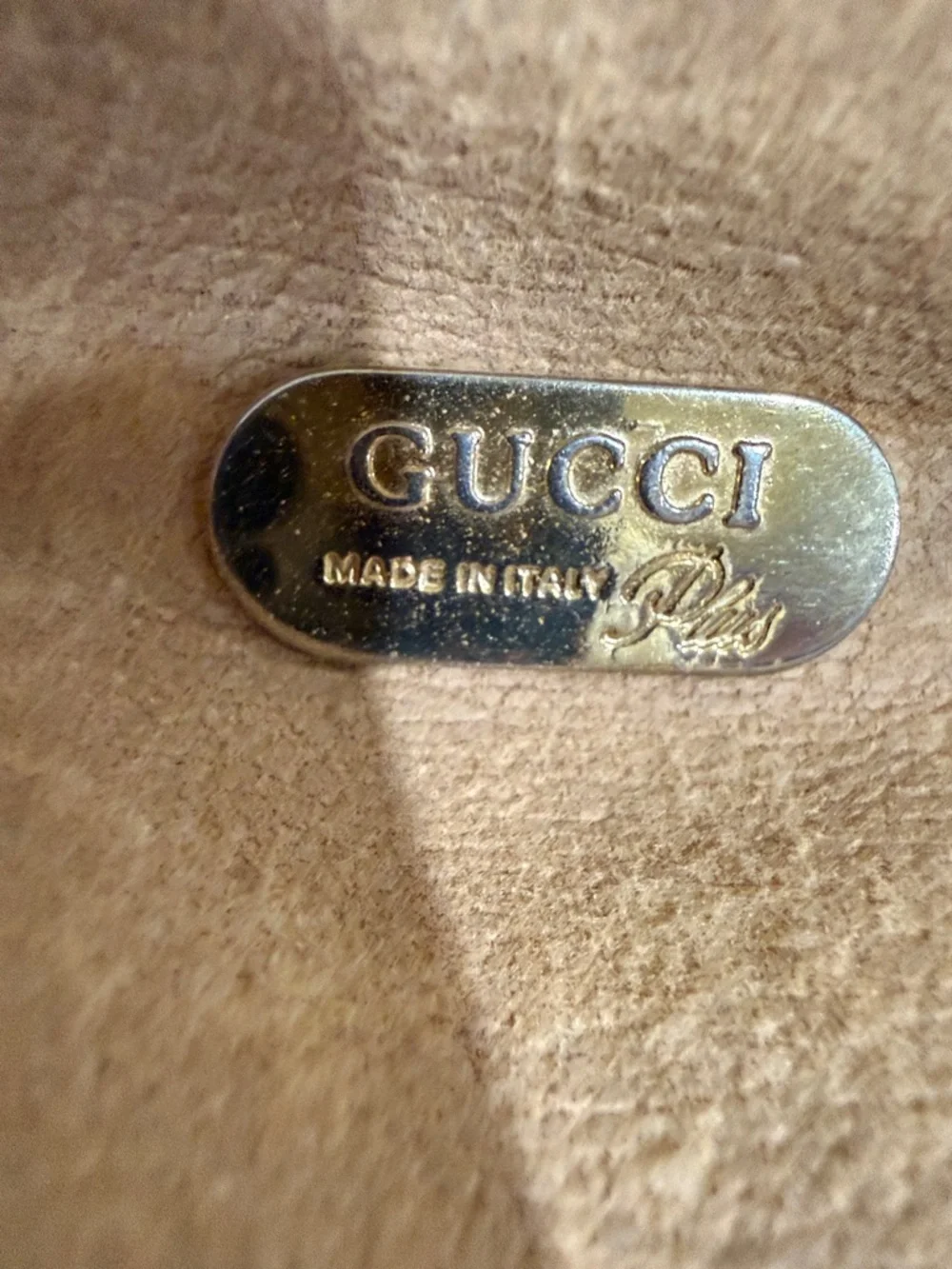 Vintage Gucci Monogram crossbody Adjustable Strap Authentic Gucci ( COA include)